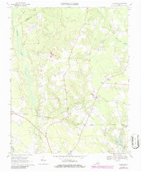 preview thumbnail of historical topo map of Southampton County, VA in 1969