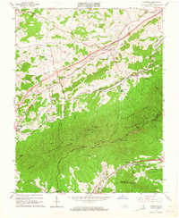Download a high-resolution, GPS-compatible USGS topo map for Villamont, VA (1964 edition)