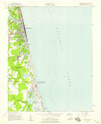 Download a high-resolution, GPS-compatible USGS topo map for Virginia Beach, VA (1958 edition)