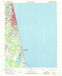 Download a high-resolution, GPS-compatible USGS topo map for Virginia Beach, VA (1971 edition)