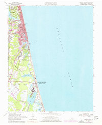Download a high-resolution, GPS-compatible USGS topo map for Virginia Beach, VA (1977 edition)