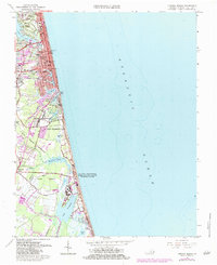 Download a high-resolution, GPS-compatible USGS topo map for Virginia Beach, VA (1984 edition)