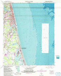 Download a high-resolution, GPS-compatible USGS topo map for Virginia Beach, VA (1991 edition)