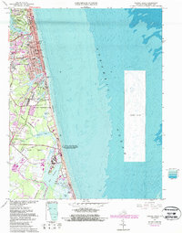 Download a high-resolution, GPS-compatible USGS topo map for Virginia Beach, VA (1987 edition)