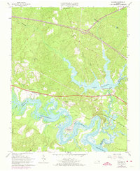 Download a high-resolution, GPS-compatible USGS topo map for Walkers, VA (1974 edition)