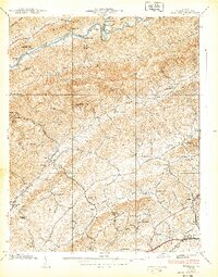 Download a high-resolution, GPS-compatible USGS topo map for Wallace, VA (1938 edition)