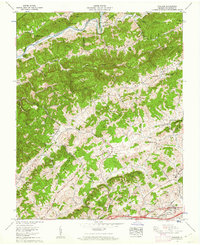Download a high-resolution, GPS-compatible USGS topo map for Wallace, VA (1962 edition)