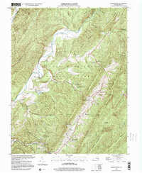 Download a high-resolution, GPS-compatible USGS topo map for Warm Springs, VA (2000 edition)