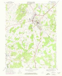 Download a high-resolution, GPS-compatible USGS topo map for Warrenton, VA (1972 edition)