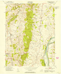 Download a high-resolution, GPS-compatible USGS topo map for Waterford, VA (1953 edition)