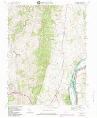 Download a high-resolution, GPS-compatible USGS topo map for Waterford, VA (1984 edition)