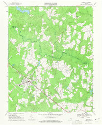 Download a high-resolution, GPS-compatible USGS topo map for Waverly, VA (1971 edition)