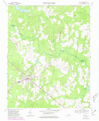 Download a high-resolution, GPS-compatible USGS topo map for Waverly, VA (1981 edition)