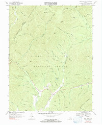 preview thumbnail of historical topo map of Augusta County, VA in 1967
