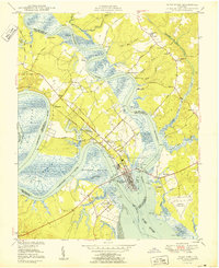 1950 Map of West Point