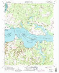 Download a high-resolution, GPS-compatible USGS topo map for Westover, VA (1986 edition)