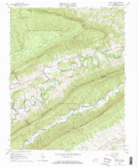 Download a high-resolution, GPS-compatible USGS topo map for White Gate, VA (1967 edition)