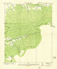 Download a high-resolution, GPS-compatible USGS topo map for Whitetop Mountain, VA (1935 edition)