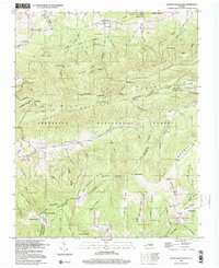 Download a high-resolution, GPS-compatible USGS topo map for Whitetop Mountain, VA (2001 edition)