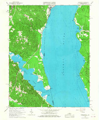 Download a high-resolution, GPS-compatible USGS topo map for Widewater, VA (1968 edition)