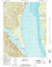 Download a high-resolution, GPS-compatible USGS topo map for Widewater, VA (1987 edition)