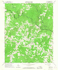 preview thumbnail of historical topo map of Mecklenburg County, VA in 1966