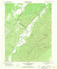Download a high-resolution, GPS-compatible USGS topo map for Williamsville, VA (1971 edition)