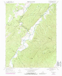 Download a high-resolution, GPS-compatible USGS topo map for Williamsville, VA (1988 edition)