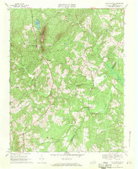 Download a high-resolution, GPS-compatible USGS topo map for Willis Mountain, VA (1971 edition)