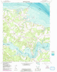 Download a high-resolution, GPS-compatible USGS topo map for Wilton, VA (1993 edition)