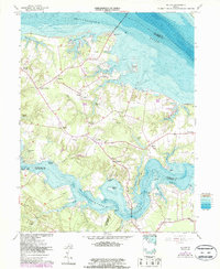 Download a high-resolution, GPS-compatible USGS topo map for Wilton, VA (1986 edition)