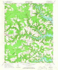 Download a high-resolution, GPS-compatible USGS topo map for Windsor, VA (1966 edition)