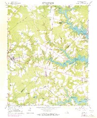 Download a high-resolution, GPS-compatible USGS topo map for Windsor, VA (1973 edition)