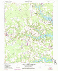 Download a high-resolution, GPS-compatible USGS topo map for Windsor, VA (1985 edition)
