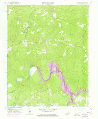 preview thumbnail of historical topo map of Chesterfield County, VA in 1963