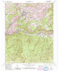 Download a high-resolution, GPS-compatible USGS topo map for Wise, VA (1992 edition)