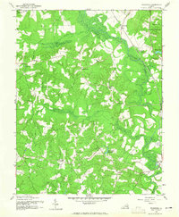 Download a high-resolution, GPS-compatible USGS topo map for Woodford, VA (1965 edition)