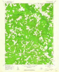 Download a high-resolution, GPS-compatible USGS topo map for Woodford, VA (1961 edition)