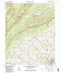 Download a high-resolution, GPS-compatible USGS topo map for Woodlawn, VA (1997 edition)