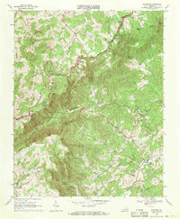 Download a high-resolution, GPS-compatible USGS topo map for Woolwine, VA (1971 edition)
