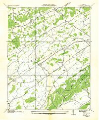 1934 Map of Wyndale