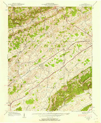Download a high-resolution, GPS-compatible USGS topo map for Wyndale, VA (1957 edition)