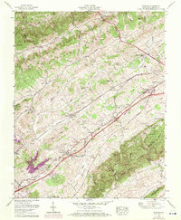 Download a high-resolution, GPS-compatible USGS topo map for Wyndale, VA (1970 edition)