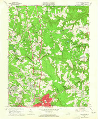 Download a high-resolution, GPS-compatible USGS topo map for Yellow Tavern, VA (1965 edition)
