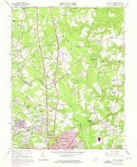 Download a high-resolution, GPS-compatible USGS topo map for Yellow Tavern, VA (1975 edition)