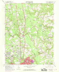 Download a high-resolution, GPS-compatible USGS topo map for Yellow Tavern, VA (1969 edition)