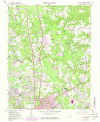 Download a high-resolution, GPS-compatible USGS topo map for Yellow Tavern, VA (1982 edition)