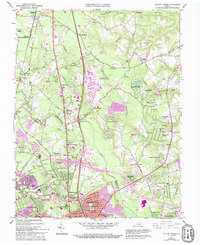 Download a high-resolution, GPS-compatible USGS topo map for Yellow Tavern, VA (1994 edition)