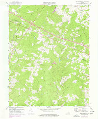 Download a high-resolution, GPS-compatible USGS topo map for Zion Crossroads, VA (1977 edition)