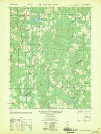 preview thumbnail of historical topo map of Prince George County, VA in 1956